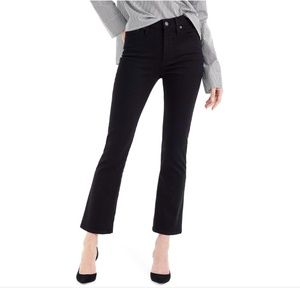 J.CREW Billie Demi Boot Crop Jeans